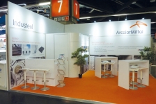 ArcelorMittal Messestand zur Euroguss 2016