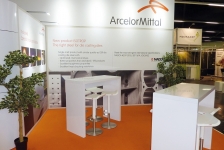 ArcelorMittal Messestand zur Euroguss 2016