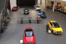 Ducati-Ausstellung im Audi Forum Neckarsulm