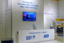 Europart Messestand zur Elmia Lastbil