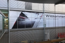 Fensterfolierung im Audi Forum Neckarsulm