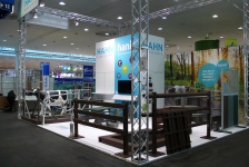 Messestand von Hahn Kunststoffe zur Eurotier 2016 in Hannover