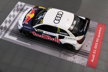 RX Weltmeisterauto im Audi Forum Neckarsulm