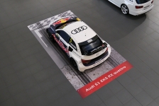 RX Weltmeisterauto im Audi Forum Neckarsulm
