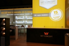 VET CONCEPT Messestand